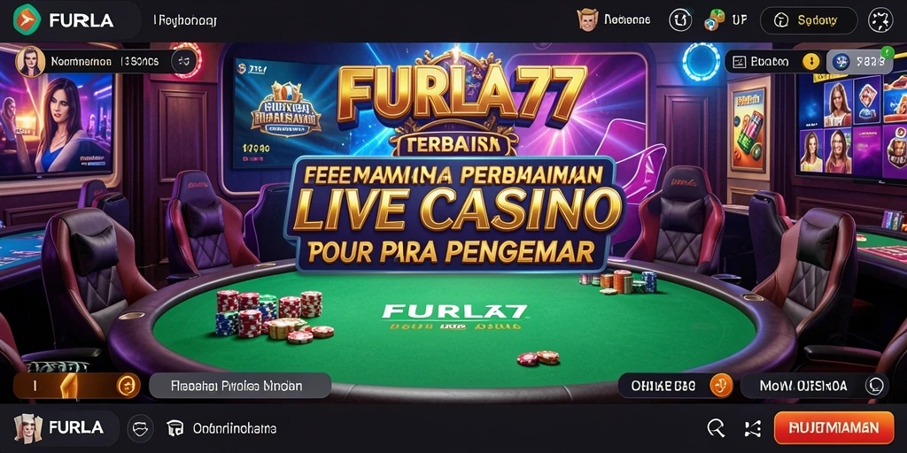 Tampilan utama <strong>FURLA77</strong> saat bermain Live Casino yang menarik.