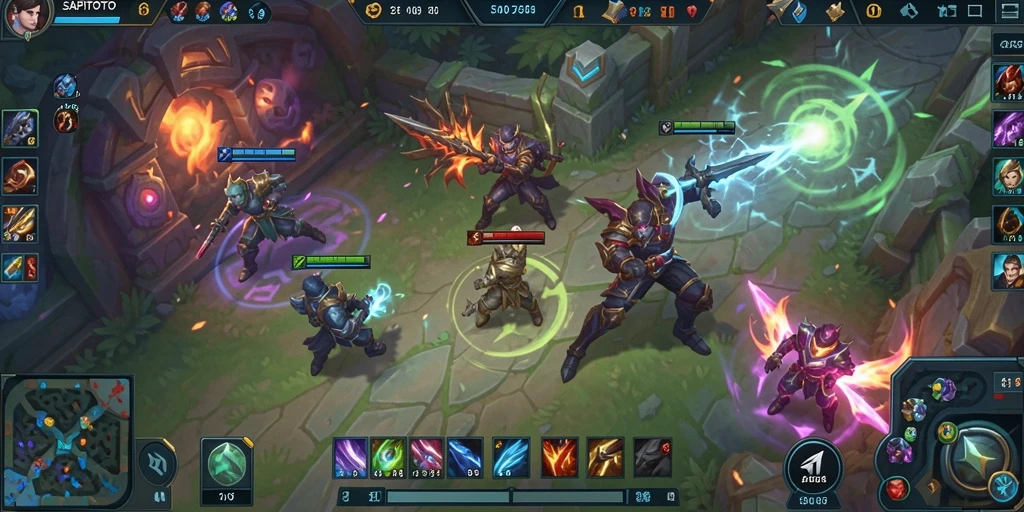 Tangkapan layar gameplay SAPITOTO yang menampilkan pertempuran seru dan strategi tim.